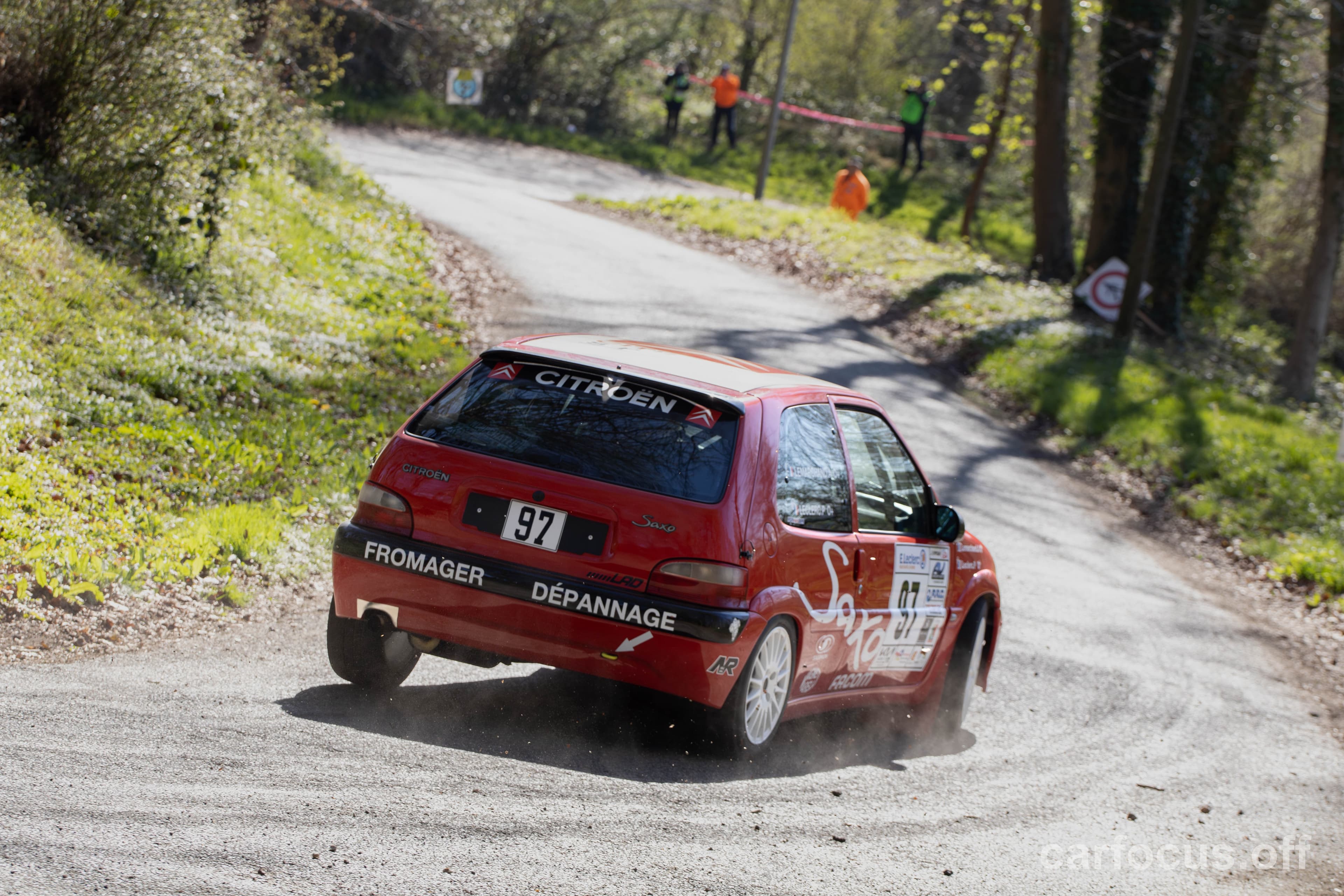 Rolling shot — virage appuyé